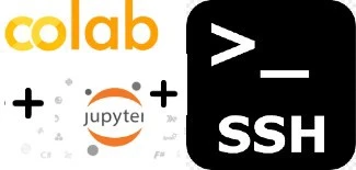 Guide to connect to google colab with ssh from terminal and run jupyter lab